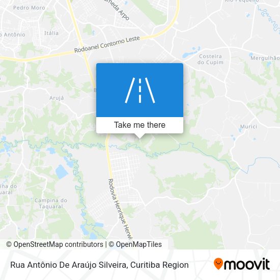 Rua Antônio De Araújo Silveira map