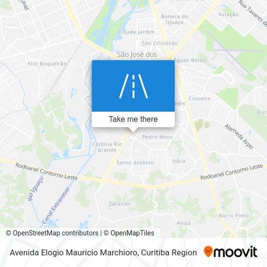 Avenida Elogio Maurício Marchioro map