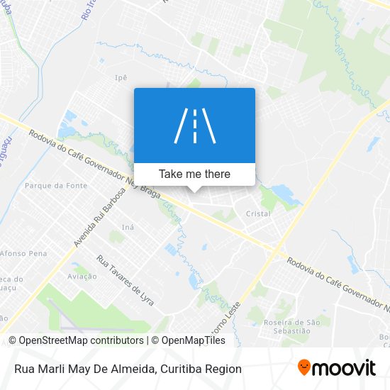 Rua Marli May De Almeida map