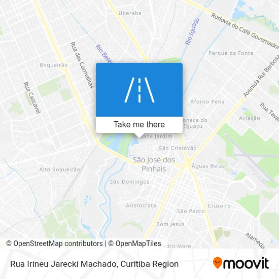 Rua Irineu Jarecki Machado map