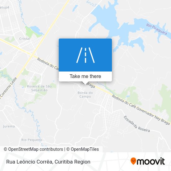 Rua Leôncio Corrêa map