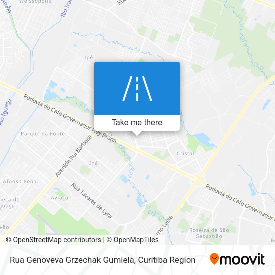 Rua Genoveva Grzechak Gumiela map