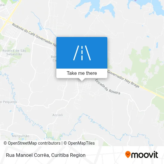 Rua Manoel Corrêa map