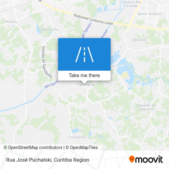 Rua José Puchalski map