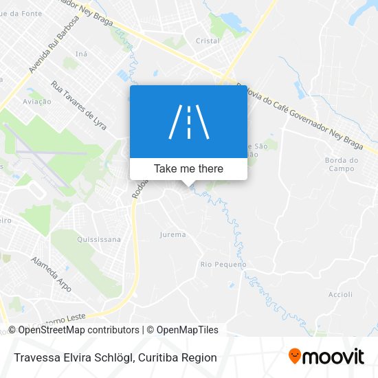Travessa Elvira Schlögl map