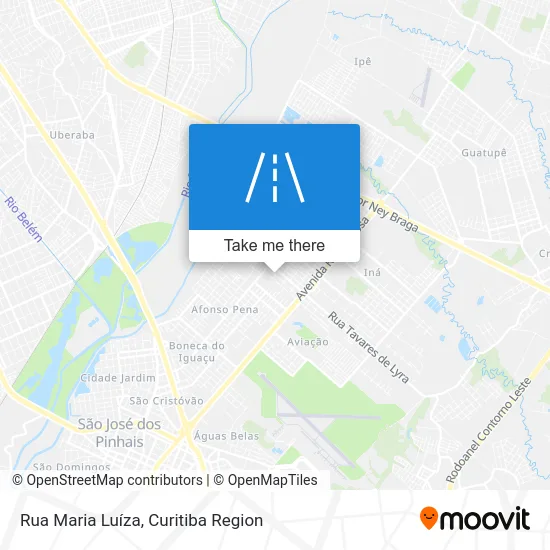 Rua Maria Luíza map