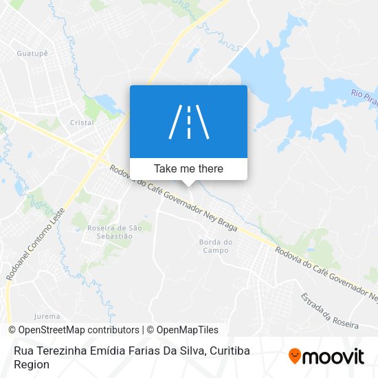 Rua Terezinha Emídia Farias Da Silva map
