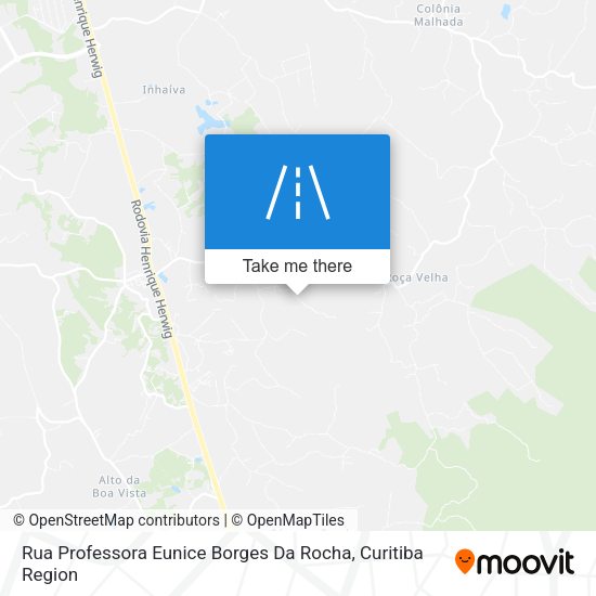Rua Professora Eunice Borges Da Rocha map
