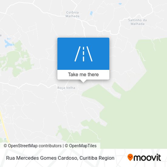 Rua Mercedes Gomes Cardoso map
