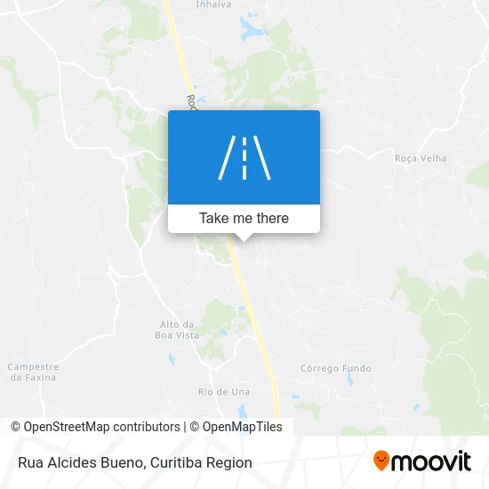 Rua Alcides Bueno map