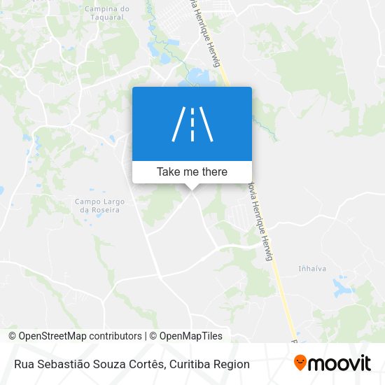 Rua Sebastião Souza Cortês map