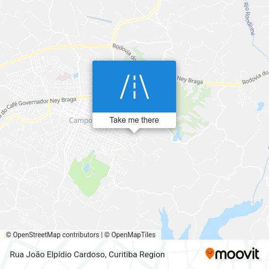 Rua João Elpídio Cardoso map