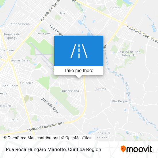 Rua Rosa Húngaro Mariotto map