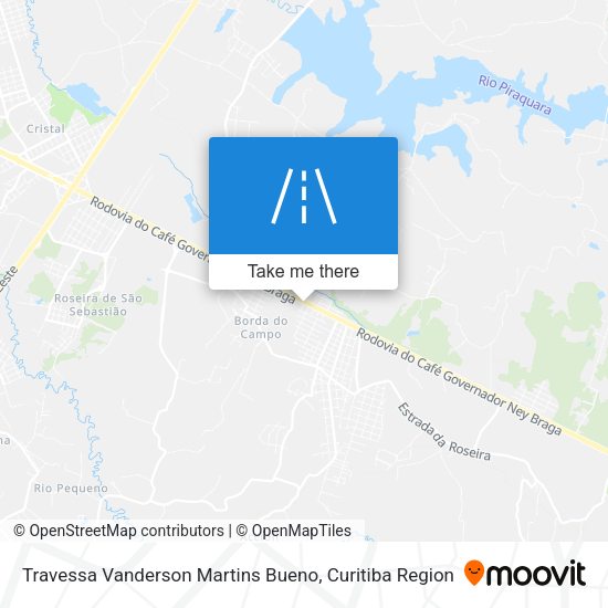 Travessa Vanderson Martins Bueno map