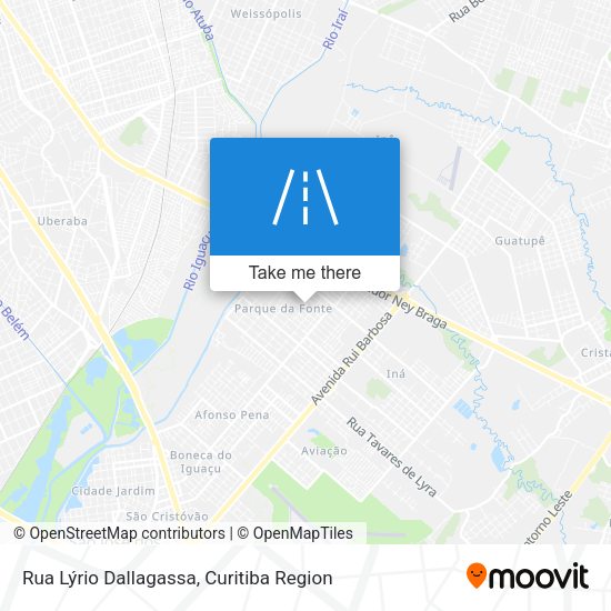Rua Lýrio Dallagassa map