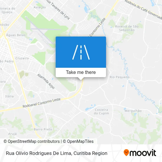 Rua Olívio Rodrigues De Lima map