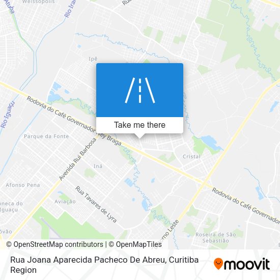 Rua Joana Aparecida Pacheco De Abreu map