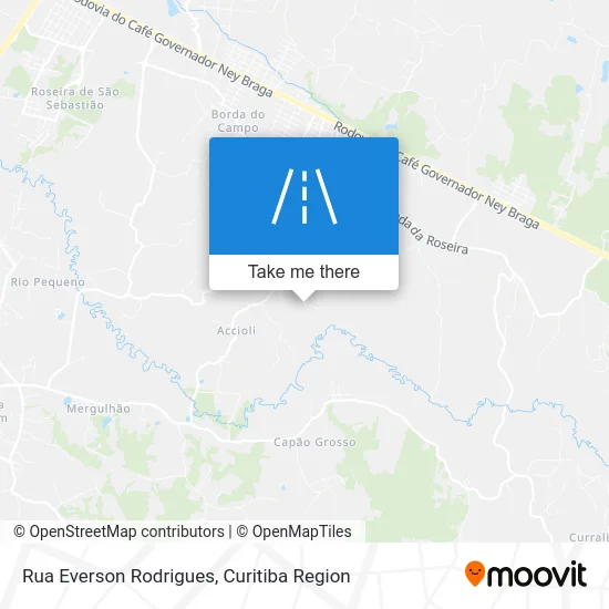 Rua Everson Rodrigues map
