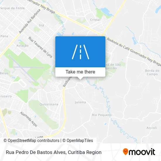 Rua Pedro De Bastos Alves map