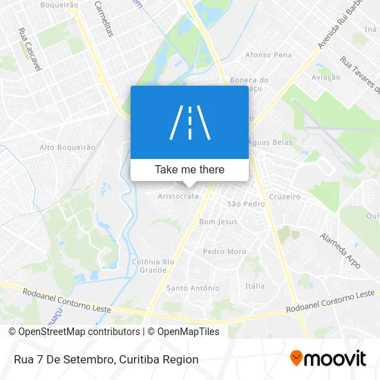 Rua 7 De Setembro map