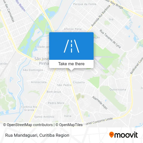 Rua Mandaguari map