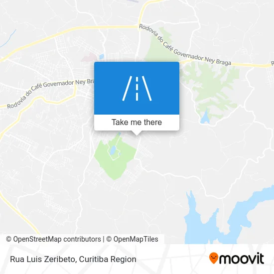 Rua Luis Zeribeto map