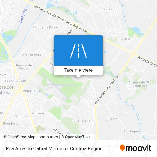 Rua Arnaldo Cabral Monteiro map
