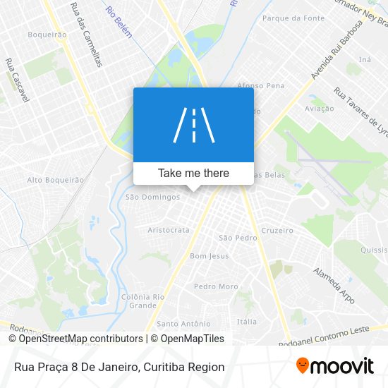 Rua Praça 8 De Janeiro map