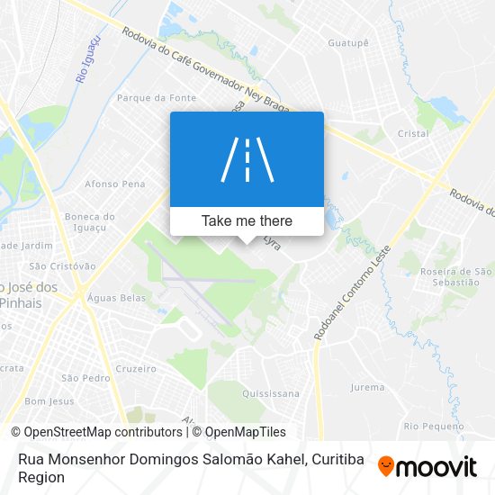 Rua Monsenhor Domingos Salomão Kahel map