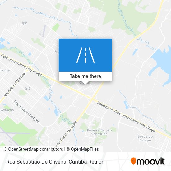 Rua Sebastião De Oliveira map