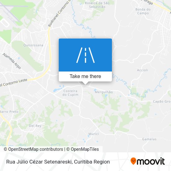 Rua Júlio Cézar Setenareski map