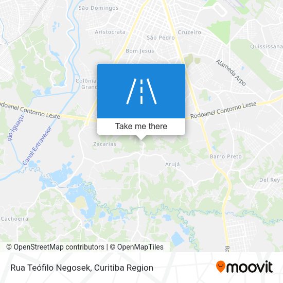 Rua Teófilo Negosek map