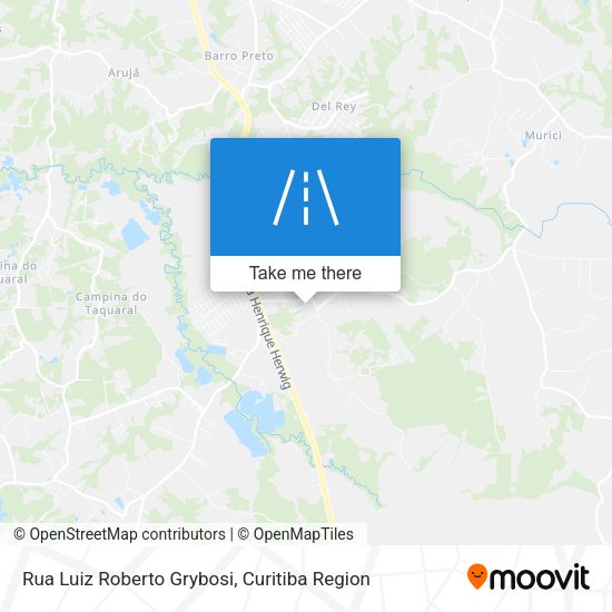 Rua Luiz Roberto Grybosi map