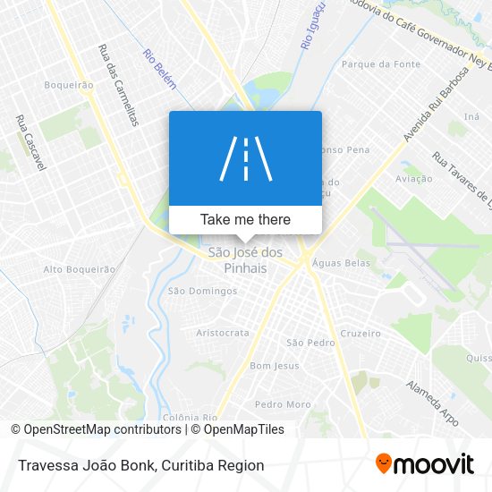 Travessa João Bonk map