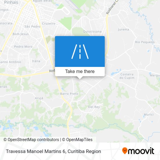 Travessa Manoel Martins 6 map