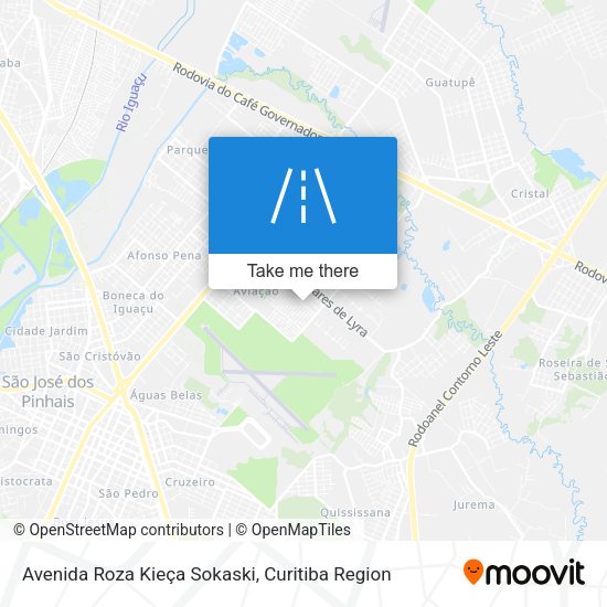 Avenida Roza Kieça Sokaski map