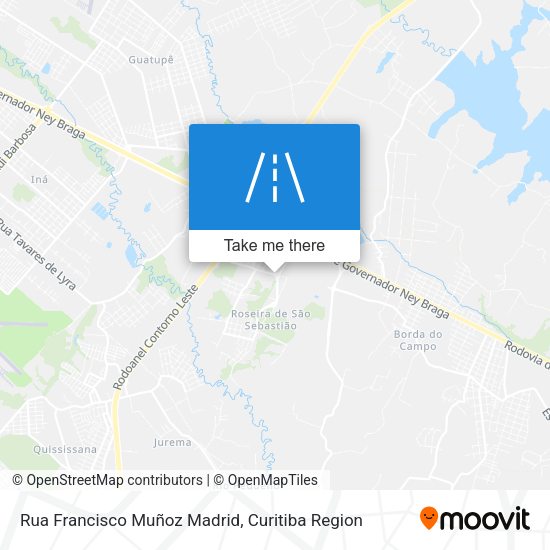 Rua Francisco Muñoz Madrid map