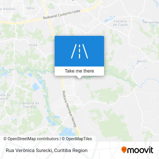Rua Verônica Surecki map