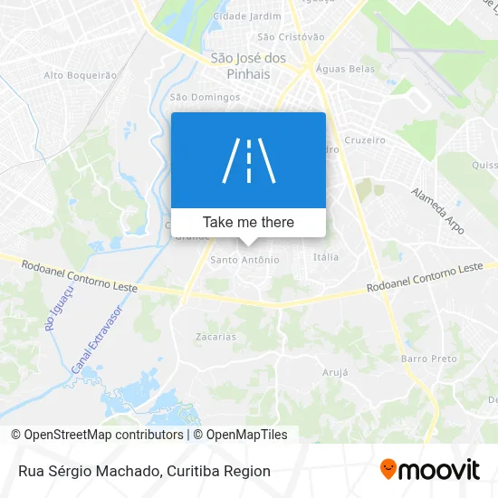 Rua Sérgio Machado map