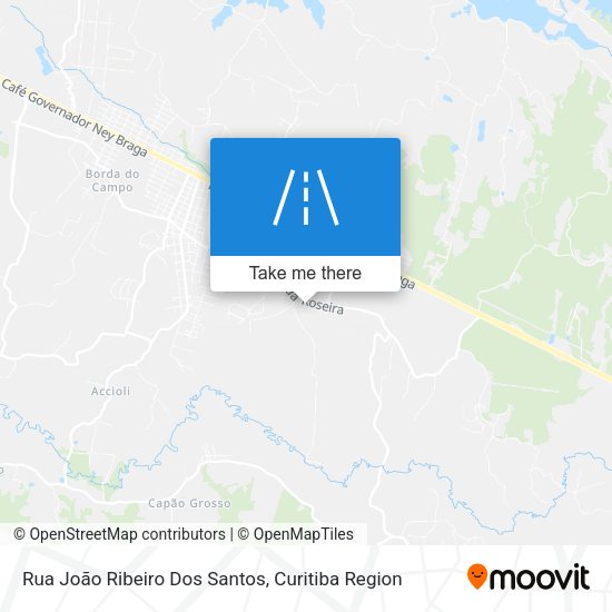 Rua João Ribeiro Dos Santos map