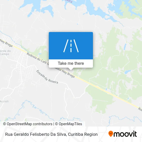 Rua Geraldo Felisberto Da Silva map
