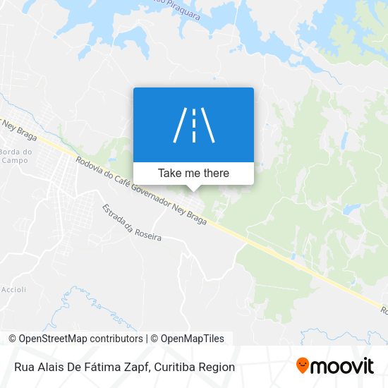 Rua Alais De Fátima Zapf map