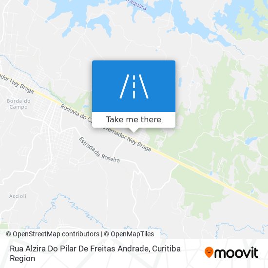 Rua Alzira Do Pilar De Freitas Andrade map