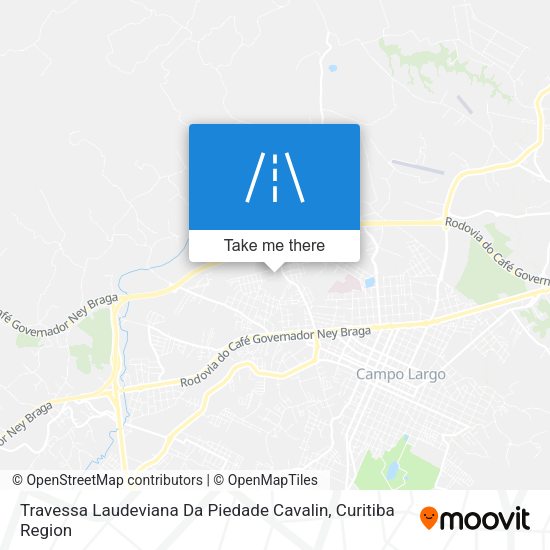 Travessa Laudeviana Da Piedade Cavalin map