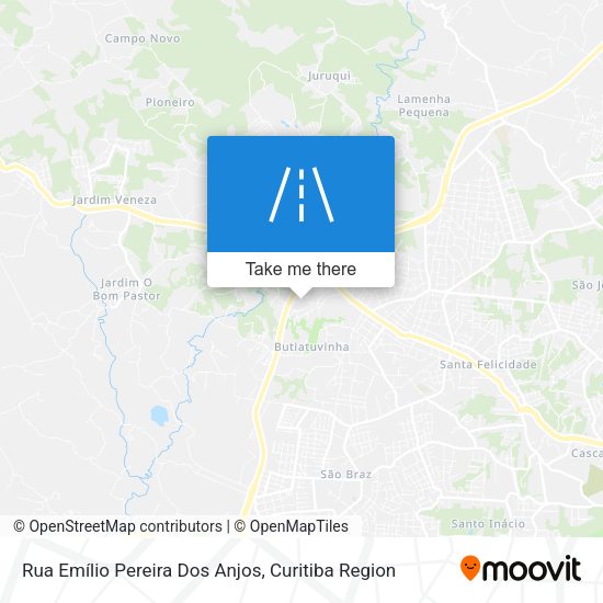 Rua Emílio Pereira Dos Anjos map