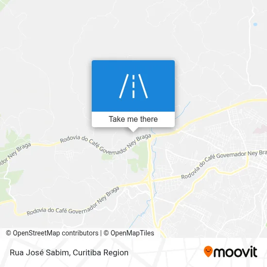Rua José Sabim map
