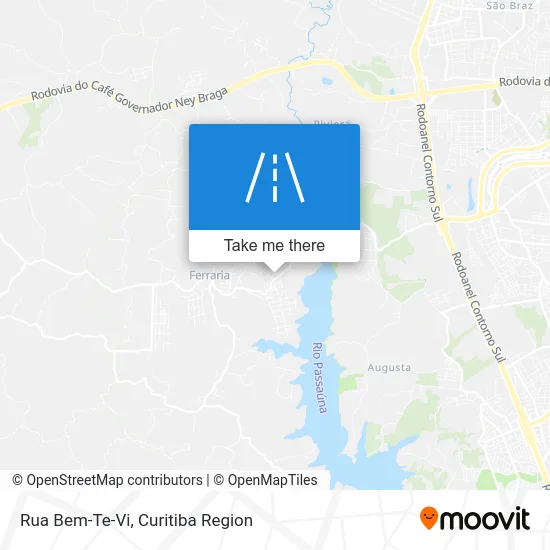 Rua Bem-Te-Vi map