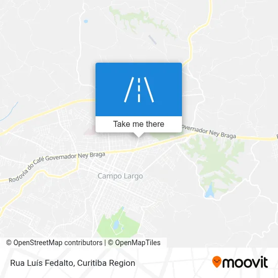Rua Luís Fedalto map