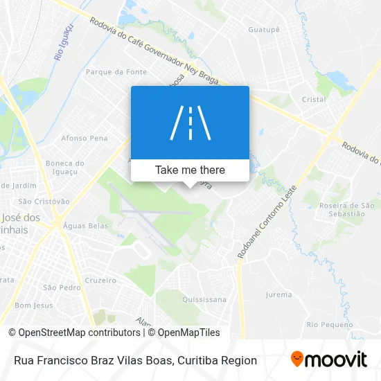 Rua Francisco Braz Vilas Boas map