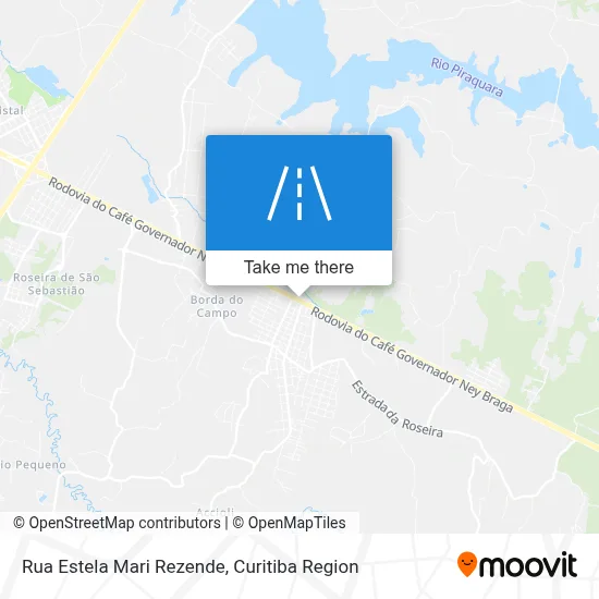 Rua Estela Mari Rezende map